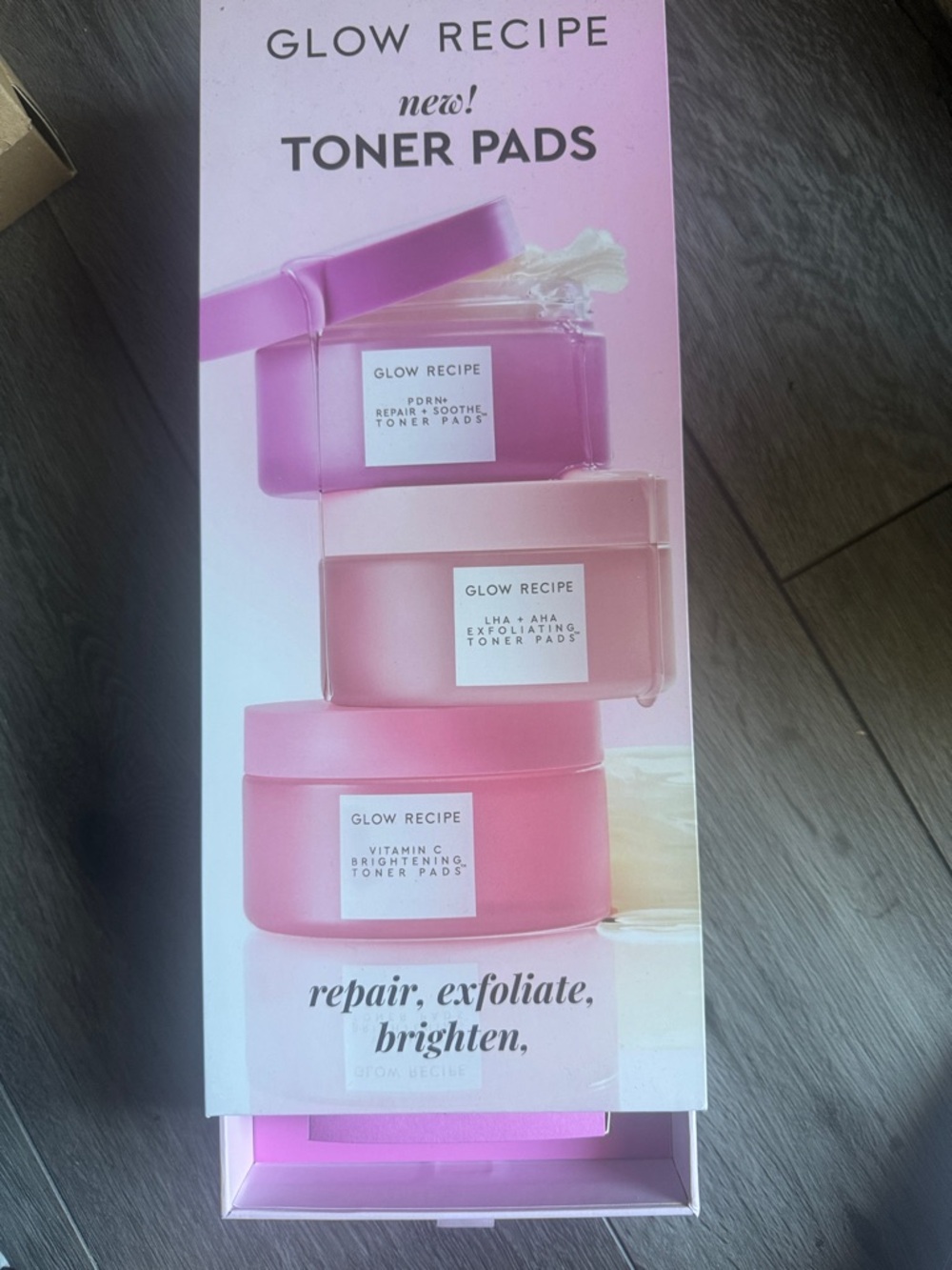 Glow Recipe Pastel Pink and Light Pink Skincare Trio Gift Box - Picture 2 of 3